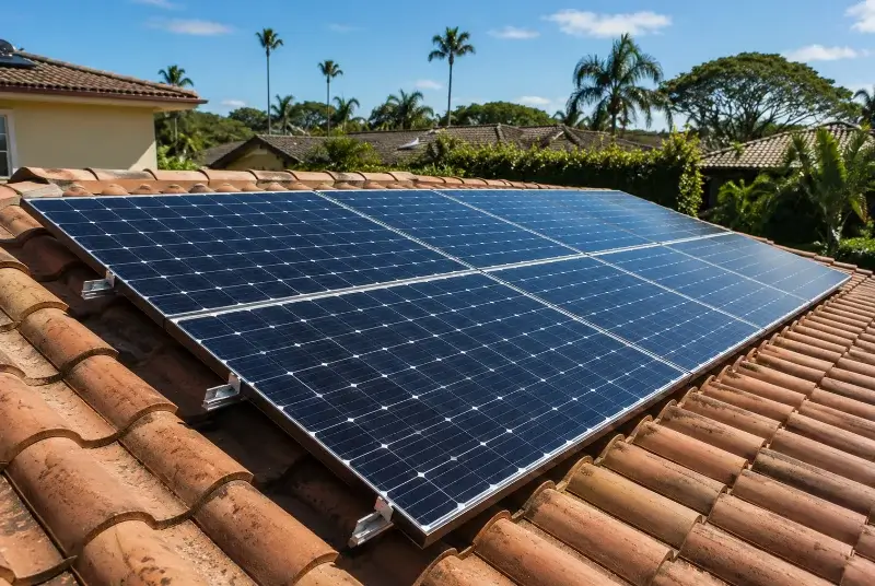 Installation de panneaux solaires à Roudouallec